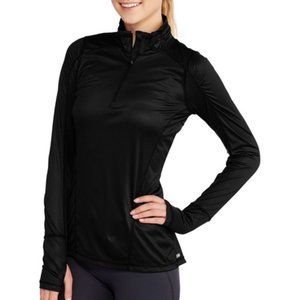 Danskin Now Quarter Zip Jacket, M but fits small